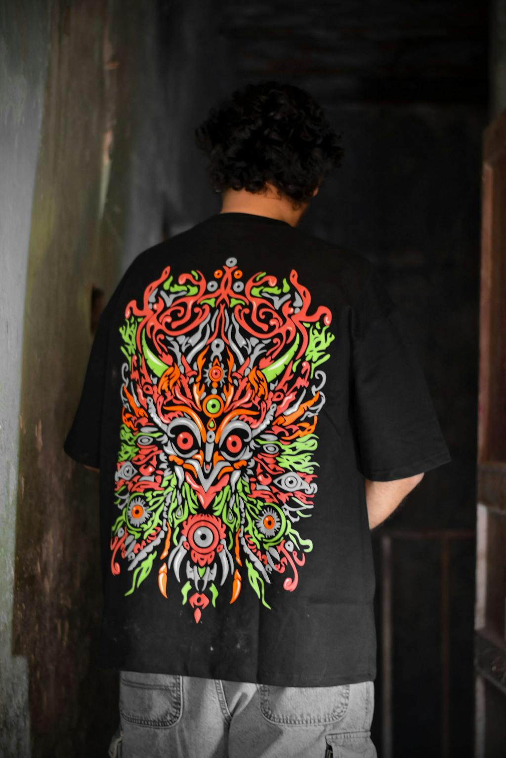 DJ Alien UV Light Reactive T-Shirt