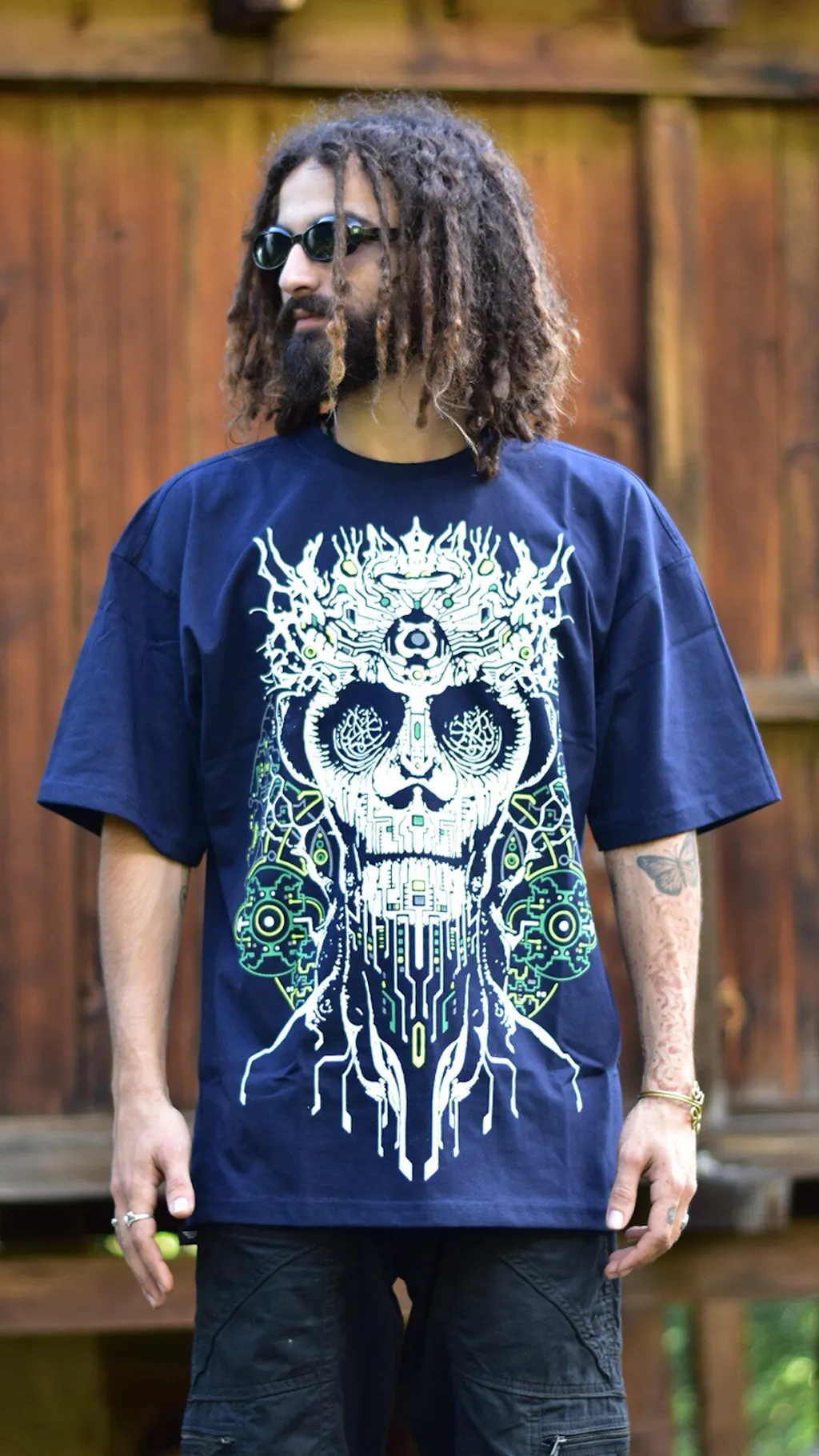 Witcher king | UV Light Reactive & Glow In Dark | Oversized T-Shirt