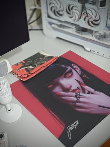 UluGames GlassPad Cam MousePad