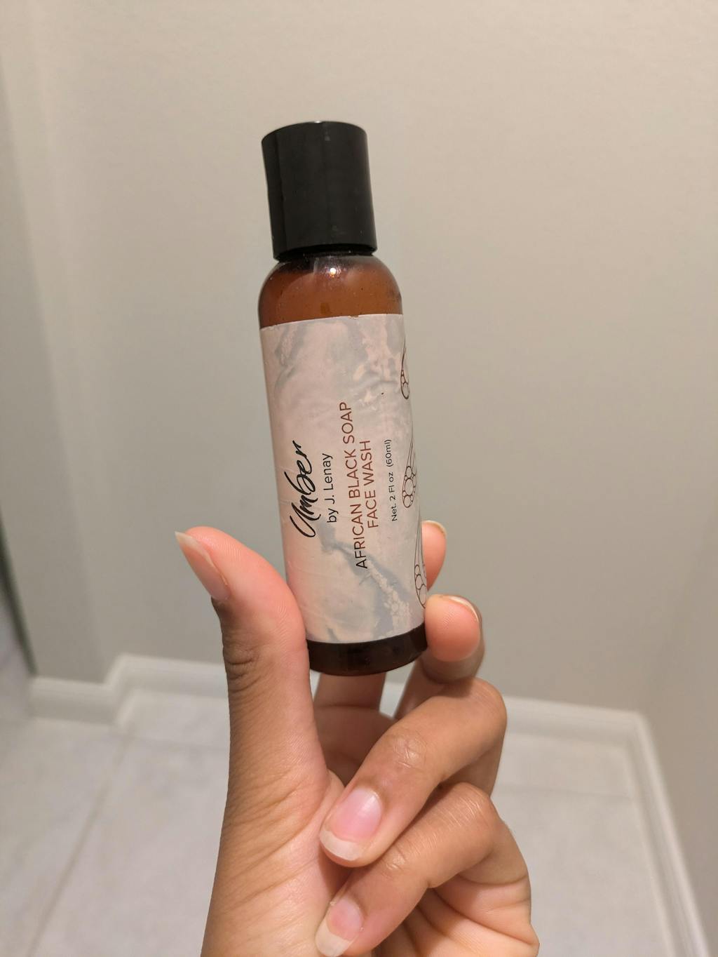 Liquid African Black Soap Face Wash