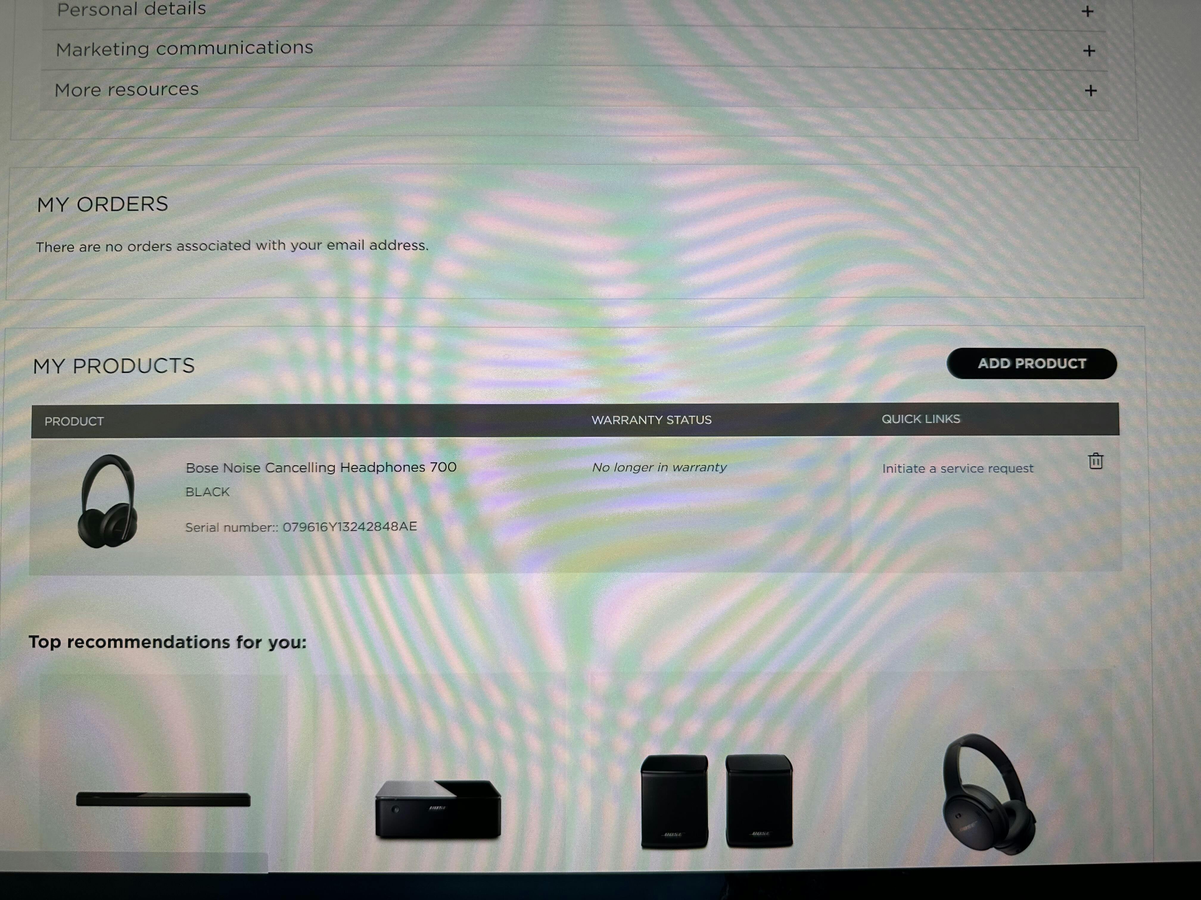 Bose NC700 Noise Cancelling Wireless Bluetooth Headphones 700 (UNBOXED) (UNACTIVATED) Unboxify