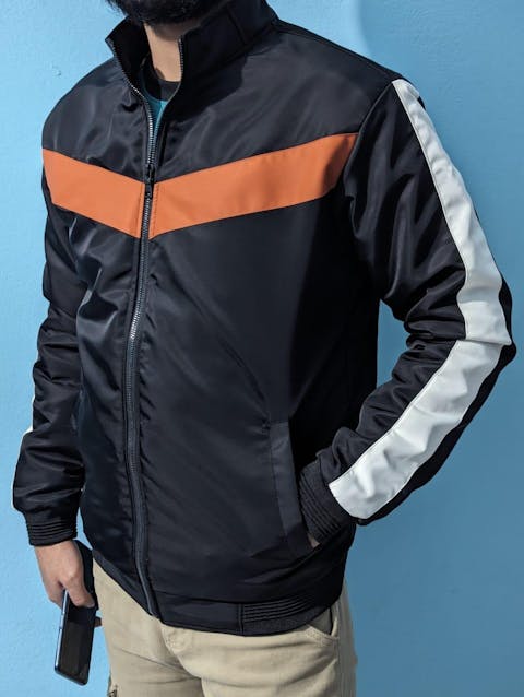 DGI-300 Black High-Neck Winter Jacket