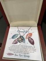 My Daughter Necklace From Dad, Daughter Necklaces From Mom, Necklace My Daughter