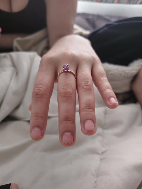 Raw Alexandrite Stone Ring