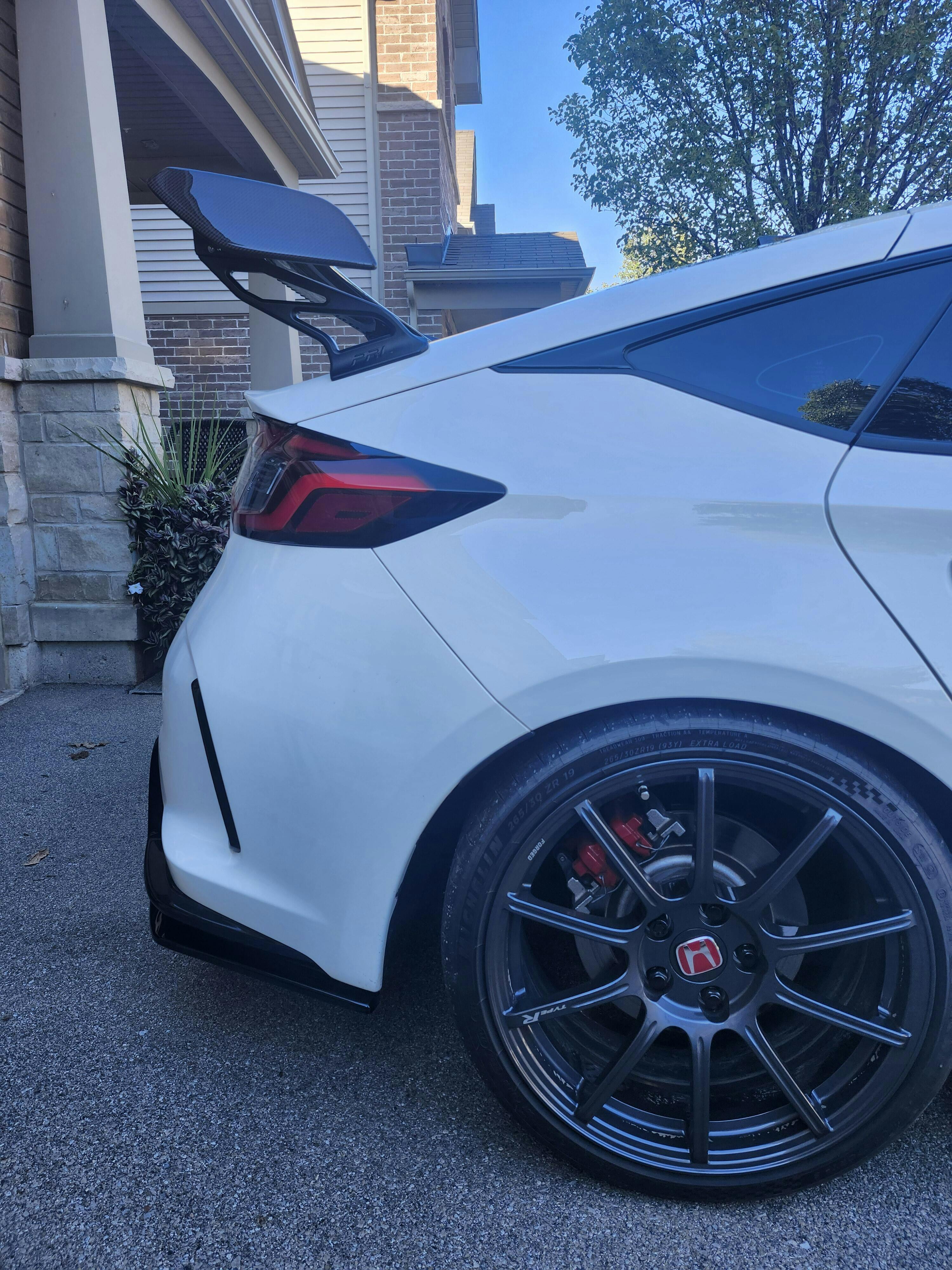 PRL ホンダ シビック タイプR FL5 ウイングライザー 2023+ Honda Civic Type-R FL5 Wing Risers | PRL Motorsports