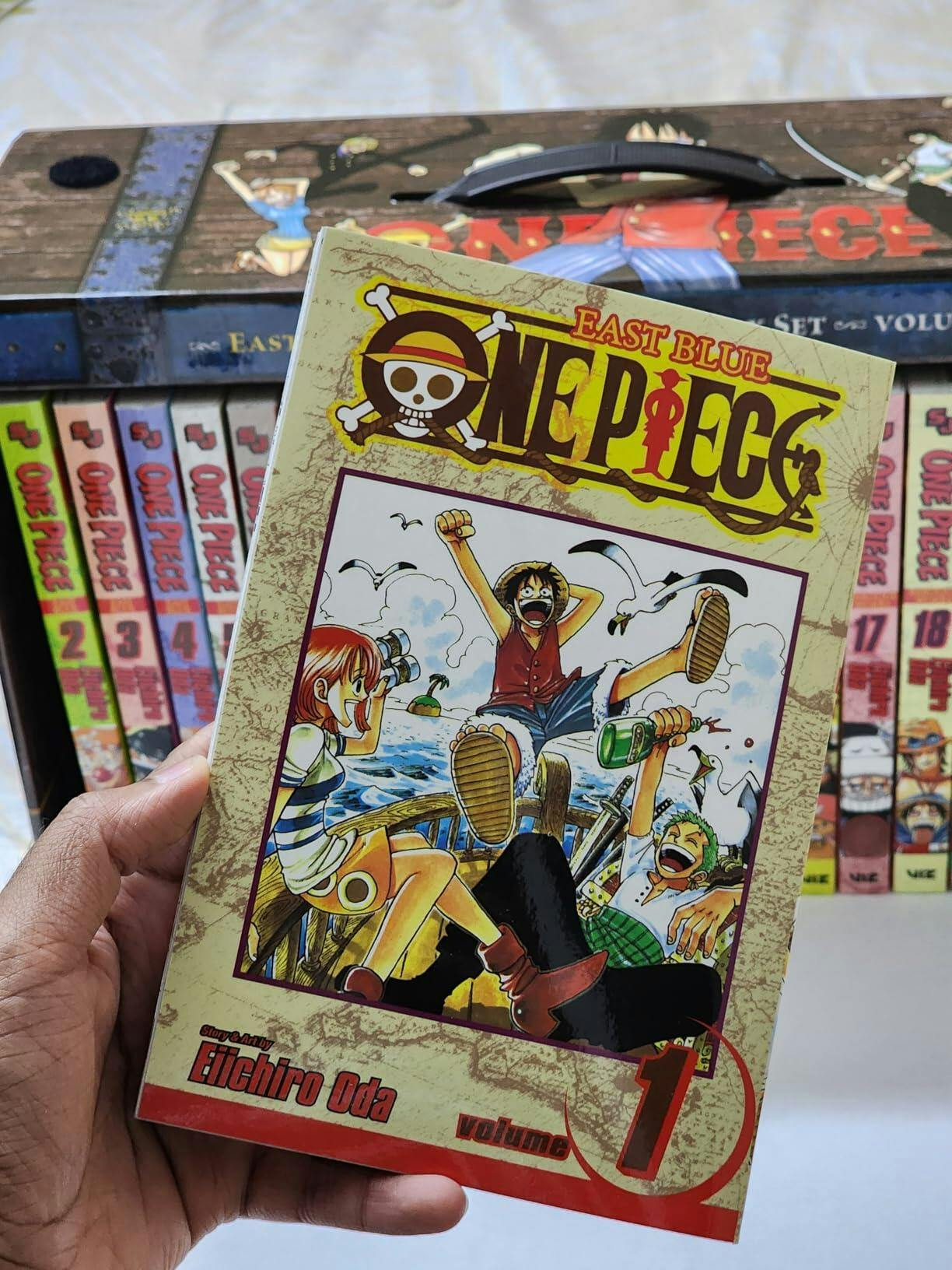 One Piece Box Set 1: Volumes 1–23 East Blue and Baroque Works