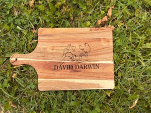 Planche à découper en bois d'acacia