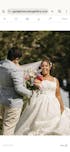 Modern Square Neck A-line Wedding Dress Ruta