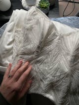 Two-Piece Wedding Dress Diva | Satin Skirt & Beaded Lace Corset