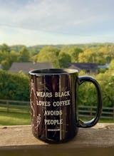 Wears Black Loves Coffee Hates People Sublimation Transfer - Ready To –  Bella B Studio