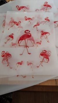 Flamingo Travel Packing Pouches (5-Pcs Set)