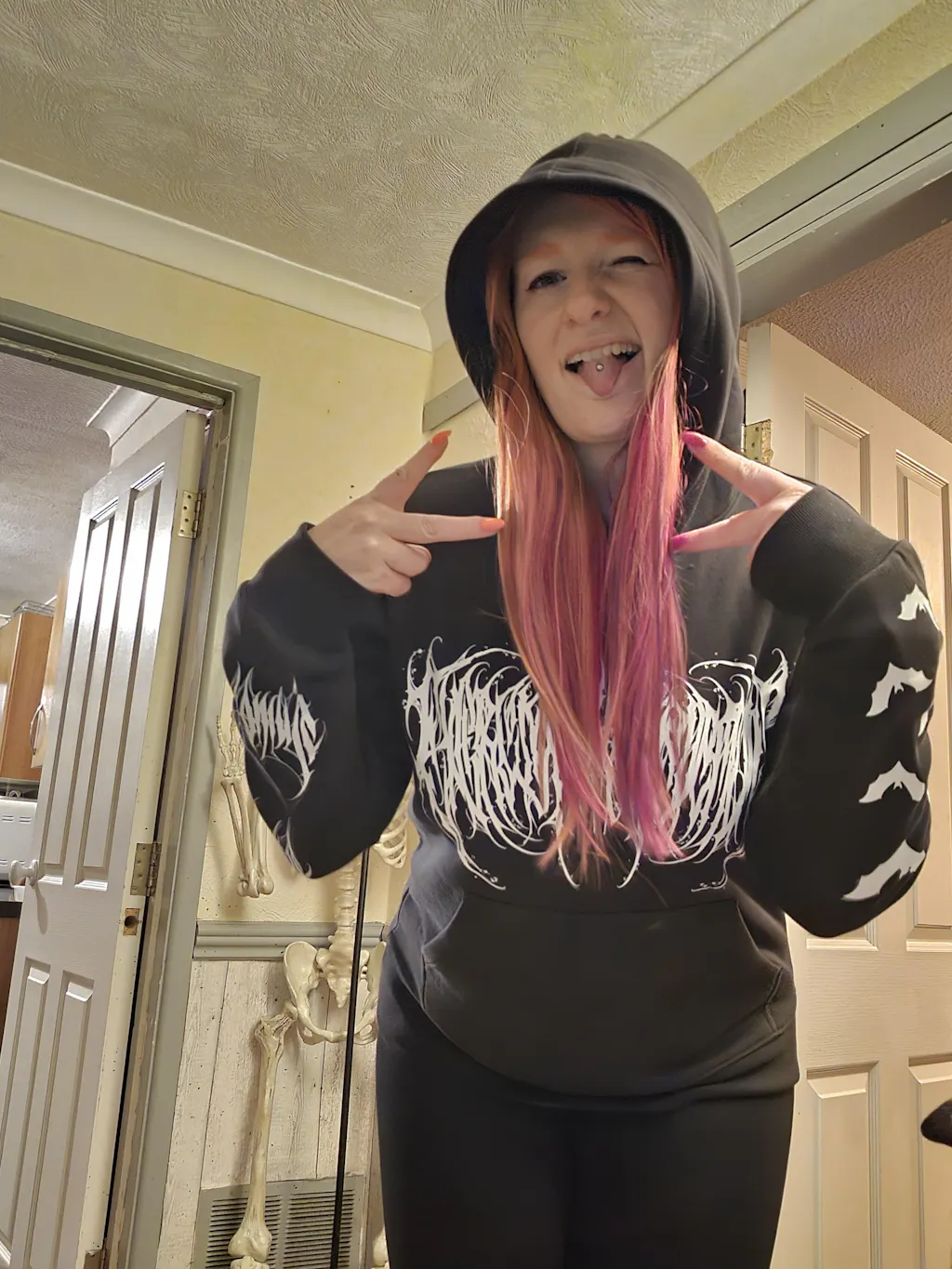 Exercise Your Demons - Unisex Pullover Hoodie