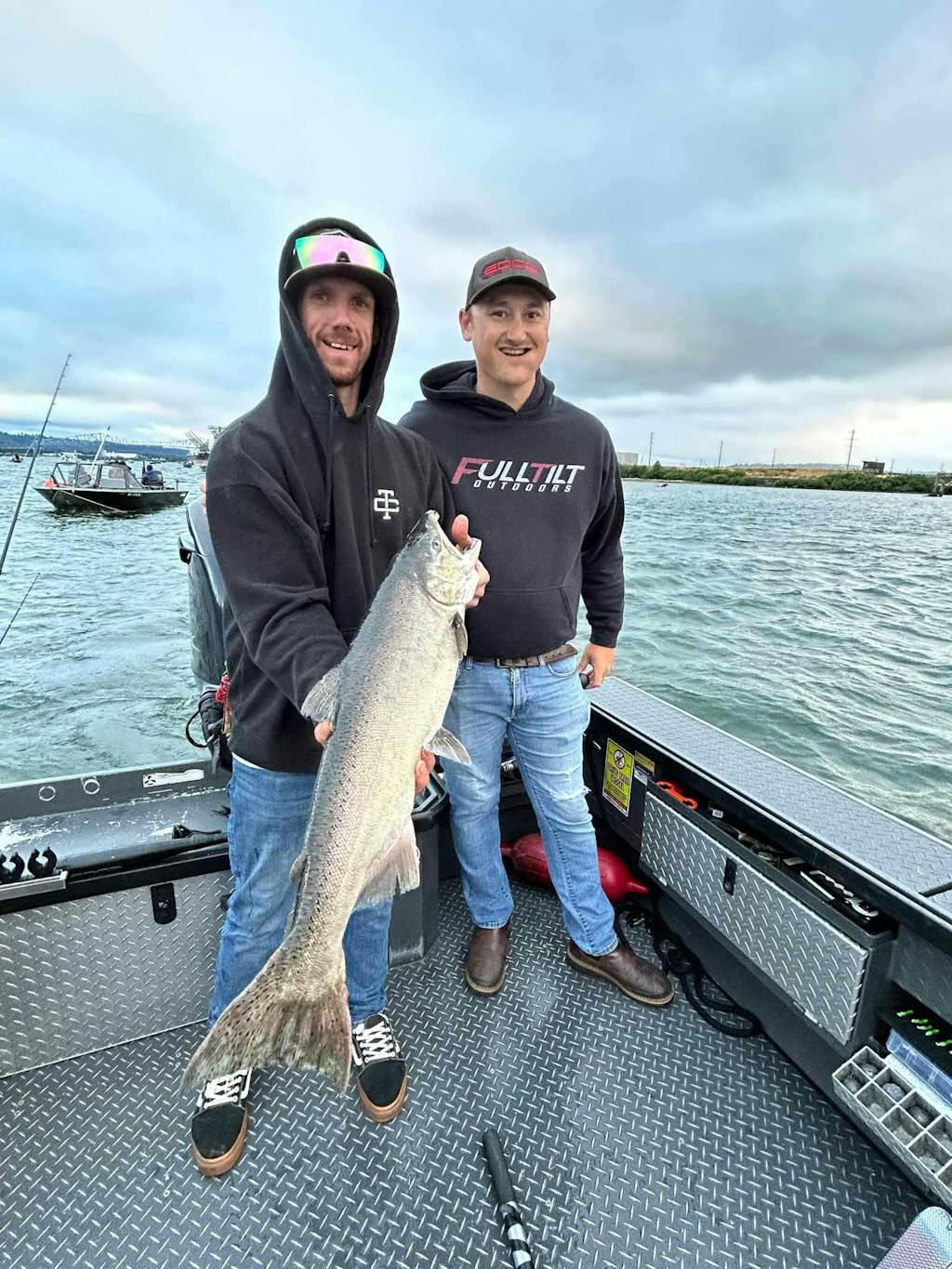 Full Tilt Outdoors - Cotton/Poly Blend - Eagle Hoodie (Dark Colors)