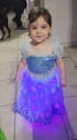 Light Up Ice Queen Costume For Girl