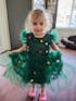 Light Up Christmas Pom Pom Tulle Dress for Girls