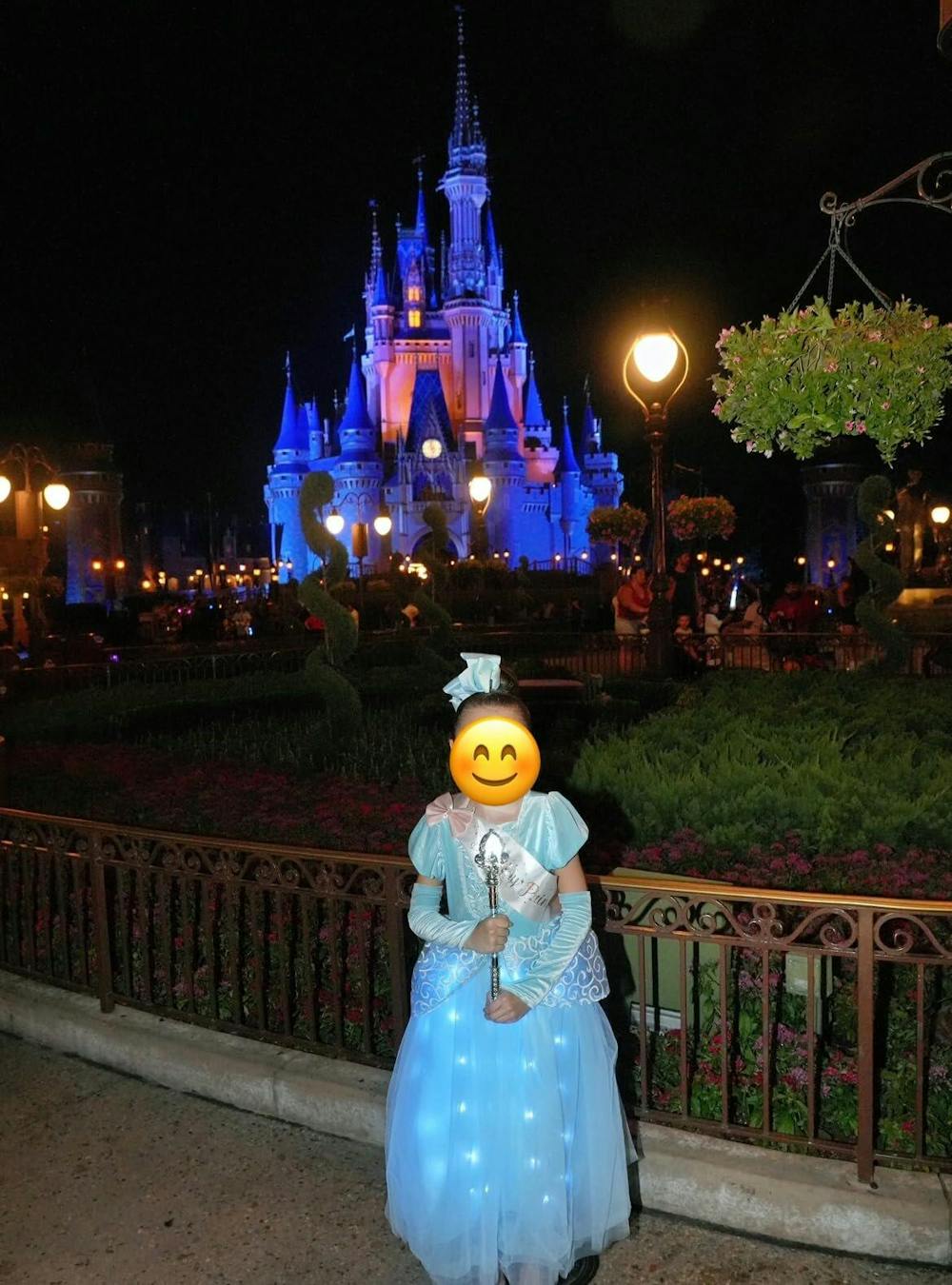 Cinderella Princess Colorful Set Light Up Costume For Girl