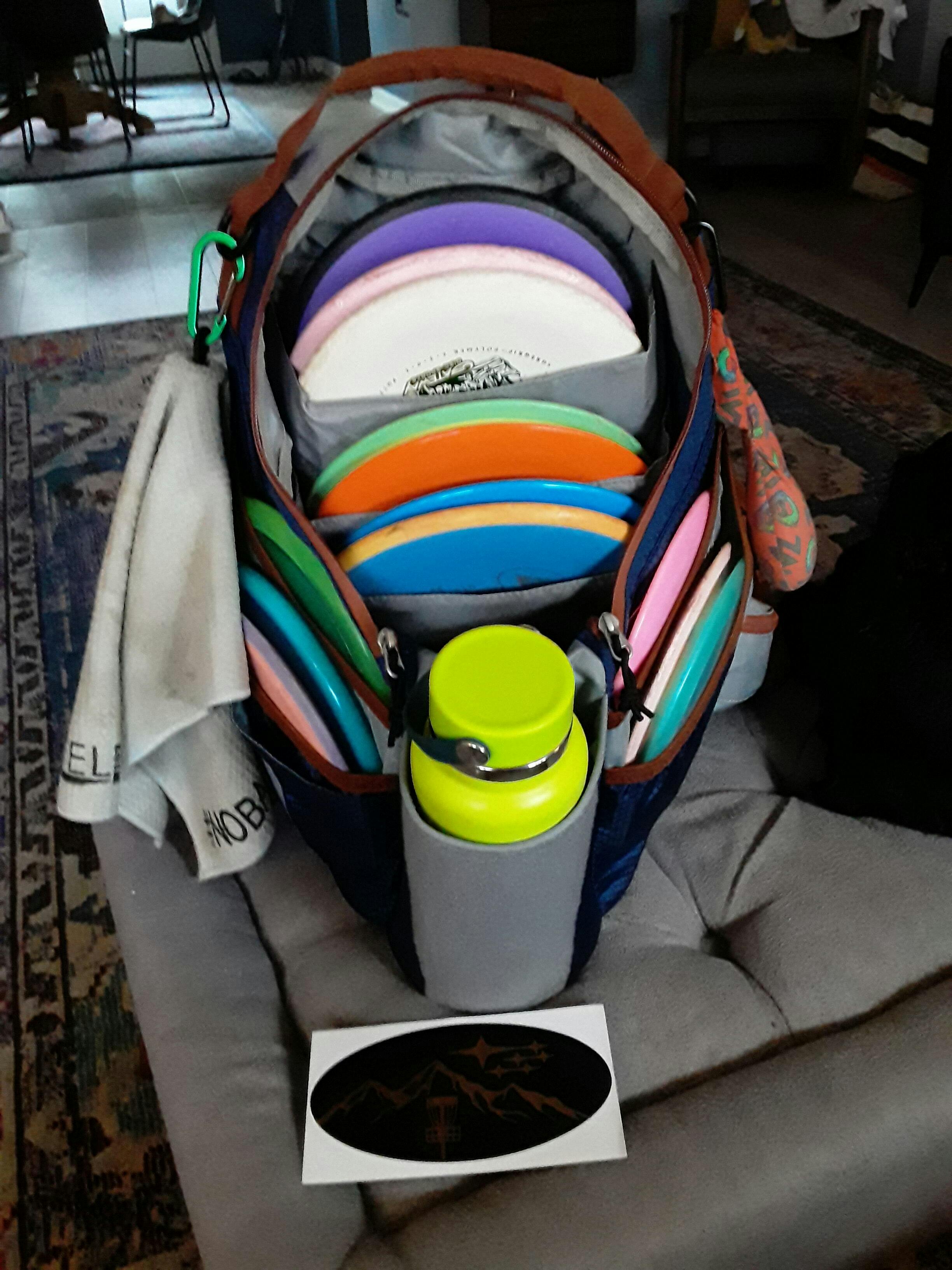 Disc Golf Backpack Bags Upper Park Disc Golf