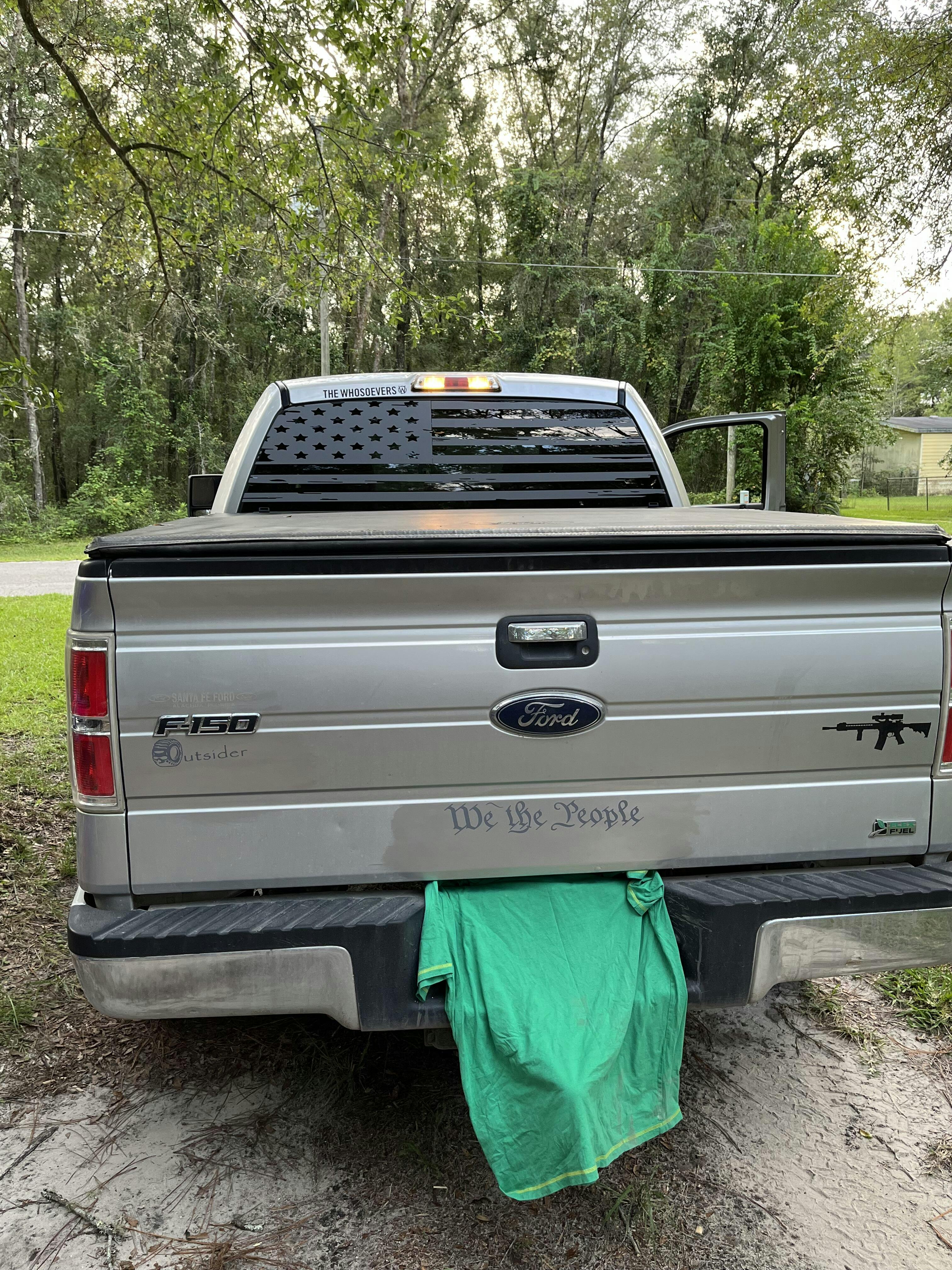 Distressed American Flag Decal for Trucks & SUVs | Patriotic Vinyl Sti ...