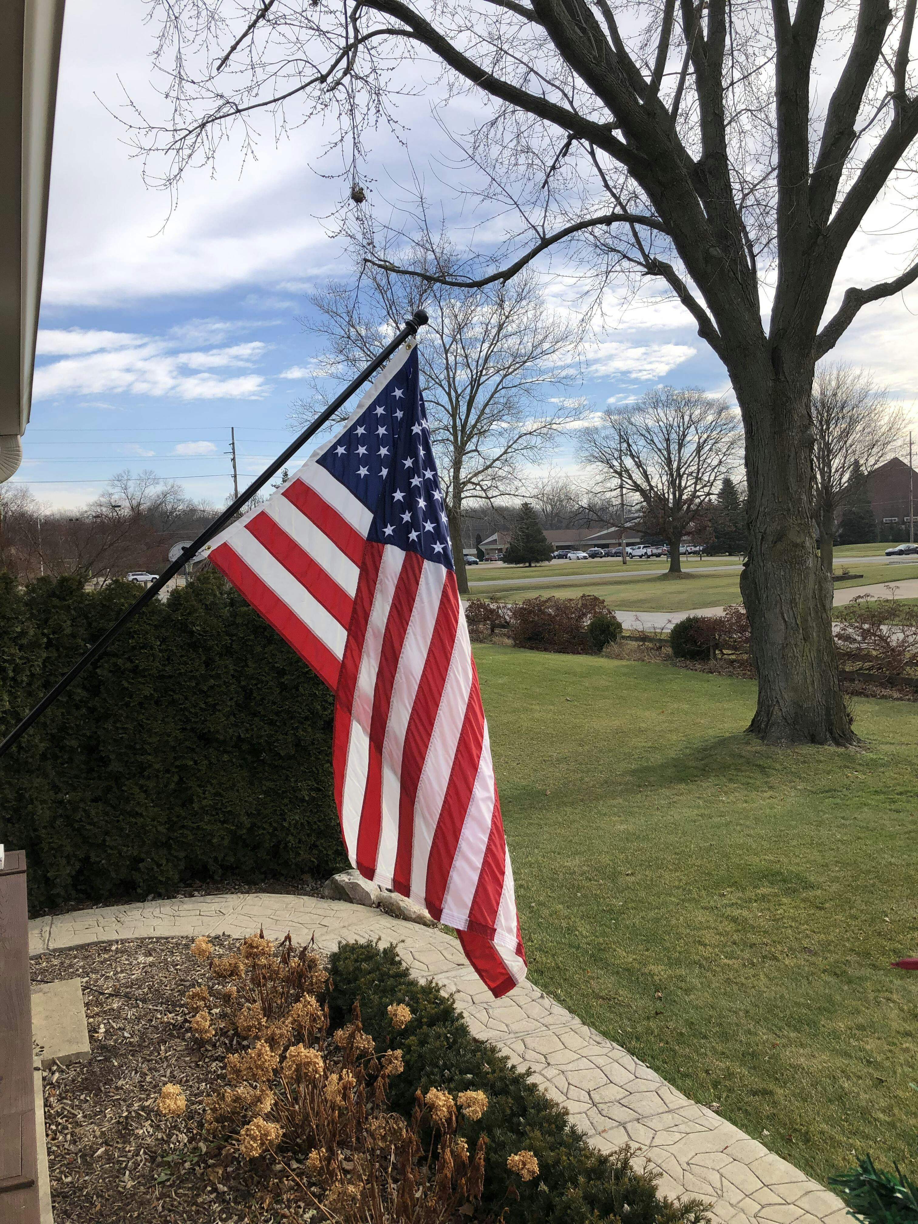 Large 5ft X 3ft American Flag By TRIXES – USA Stars And Stripes For Outdoor & Indoor Display - View #2