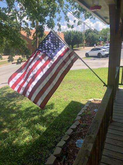 5x8 US Flag: Polyester, Embroidered Stars & Stripes – USA Flag Co.