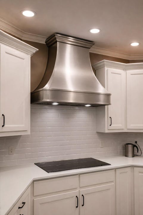 USA California Custom Range Hood Stainless Steel Modern Design URHS-67