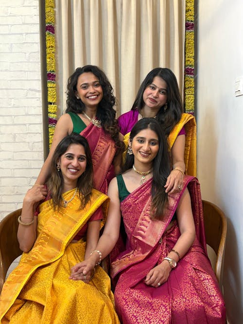 Padmini Yellow Art Silk Pattu Saree