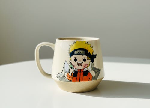 Hand-Painted Naruto Mug – Custom Anime Ceramic Cup for Fans