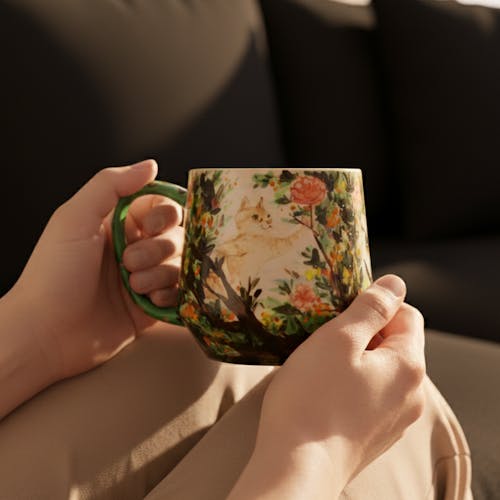 Hand-Painted Naruto Mug – Custom Anime Ceramic Cup for Fans