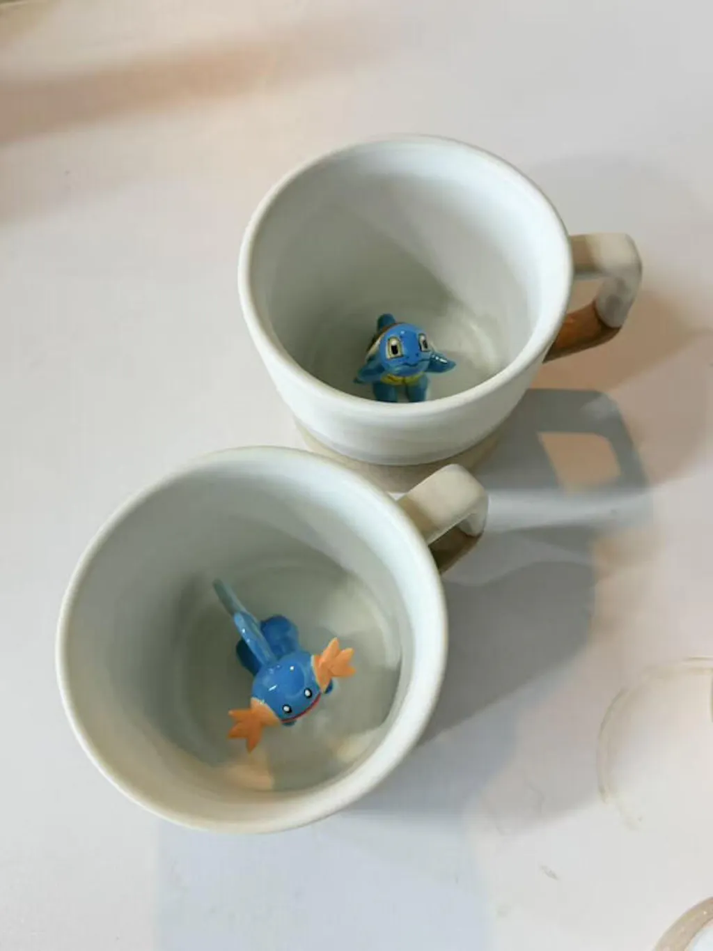 Handmade Pokémon-Inspired Ceramic Mug – Cute Anime Figurine Coffee Cup