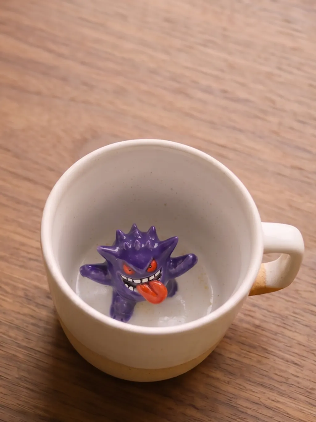 Handmade Pokémon-Inspired Ceramic Mug – Cute Anime Figurine Coffee Cup