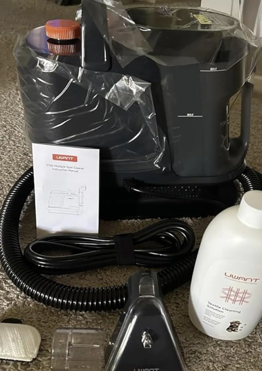 UWANT Portable Carpet & Spot Cleaner Y100