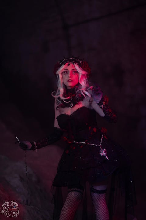 Uwowo Collab Series Game Identity V Psychologist Everlasting Night Ada Mesmer Costume Cosplay Costume