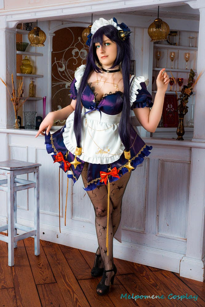 Deals Maid mona genshin impact cosplay