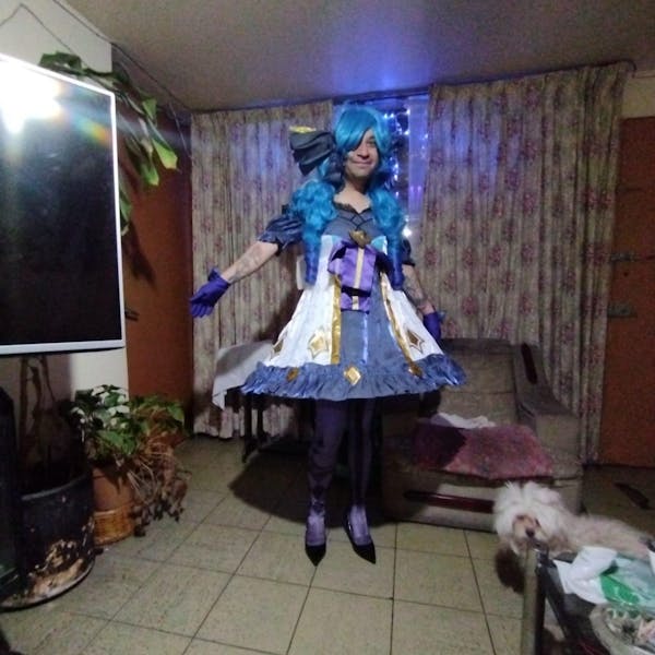 Uwowo Collab Series: Game LOL League of Legends Gwen Cosplay Costume