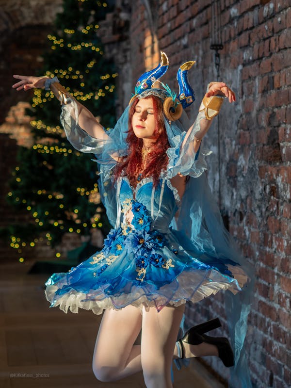 [Last Batch]【In Stock】Uwowo Genshin Impact Fanart Nilou Ballet Dress Cosplay Costume