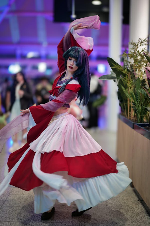 S-3XL INSTOCK-Uwowo Anime The Apothecary Diaries Maomao Dance Dress Cosplay Costume