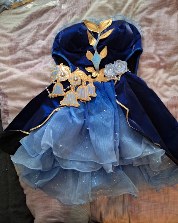 【Special Discount】[Last Batch] Uwowo Genshin Impact Fanart Furina Focalors Lily of the Valley Ball Gown Dress Cosplay Costume