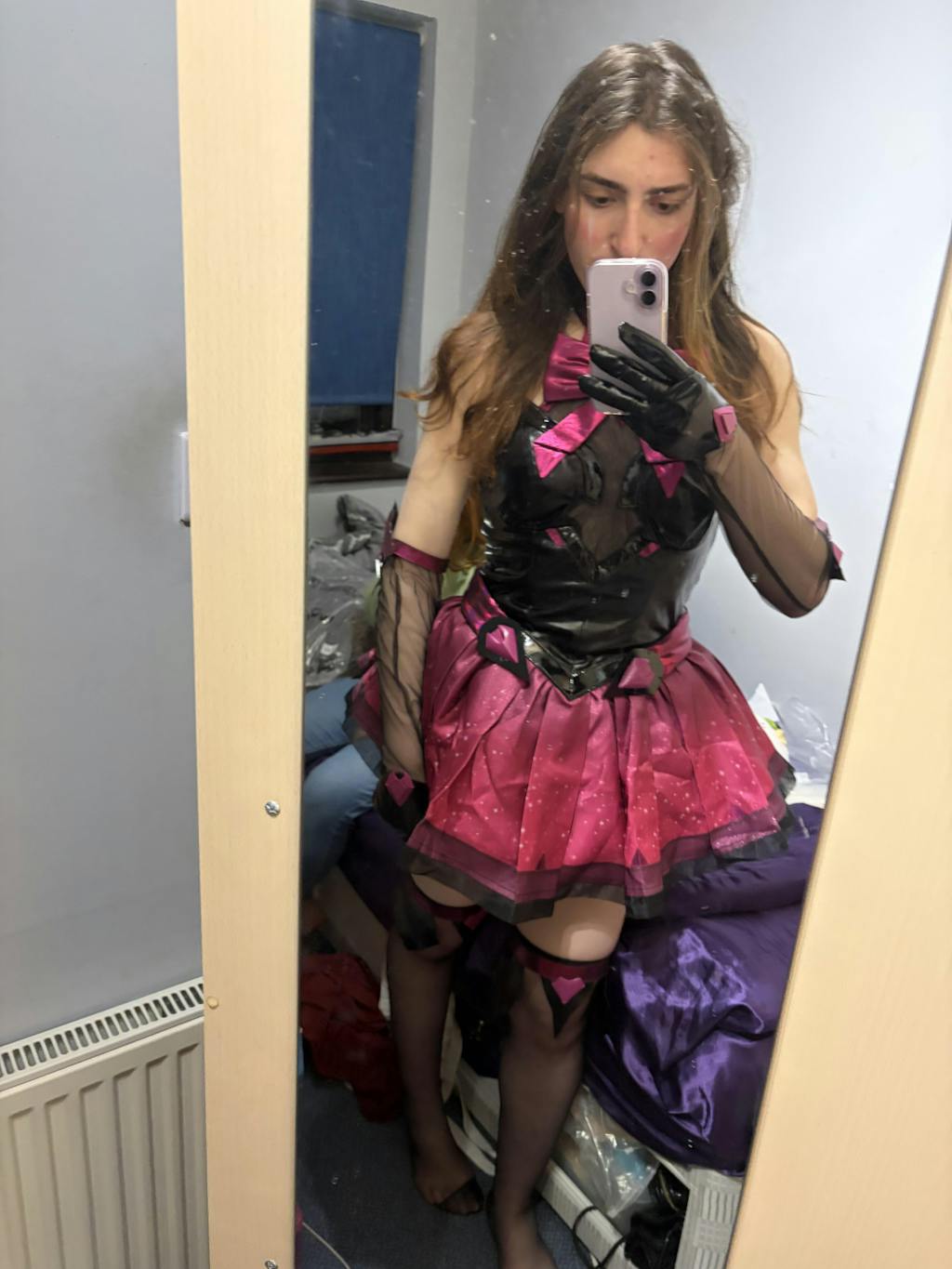 Uwowo Collab Series: Overwatch 2 D.Va DVA DokiWatch Magical Girls Cosplay Costume XS-2XL