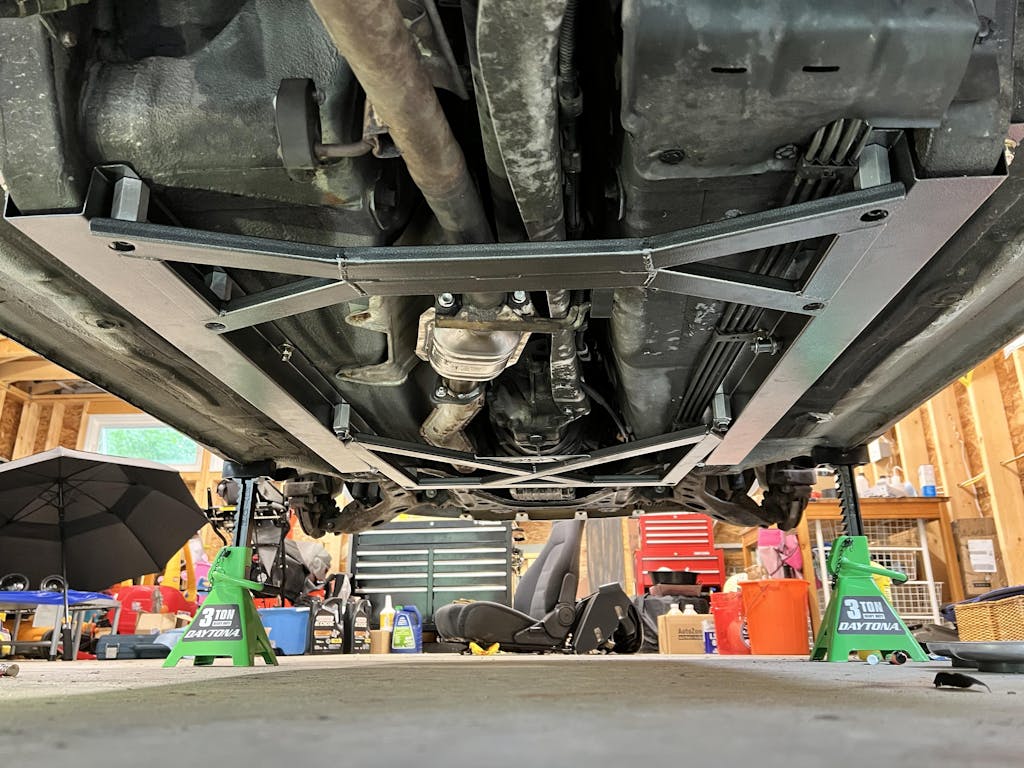 Miata Frame Rail Braces V8 Roadsters