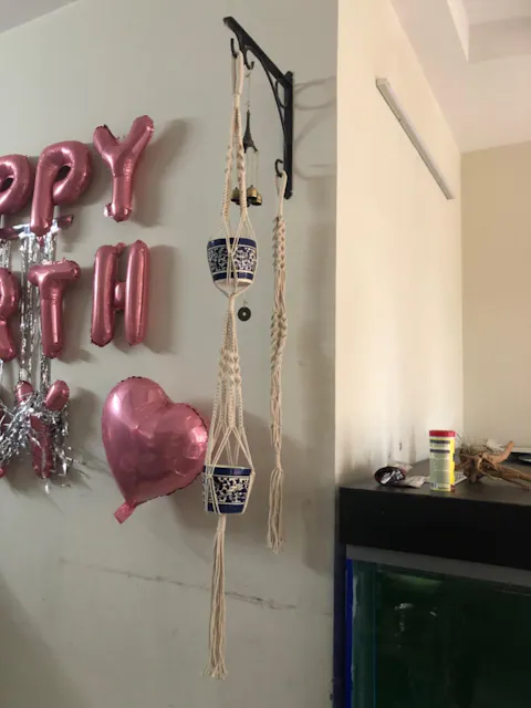 Tinsley Macrame Photo Hanger