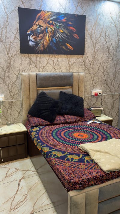 Namish Mandala Cotton Bedsheet (Multicolor) - 180 TC