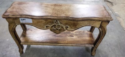 Alice Mini Table Handcrafted Wooden Wall Shelf