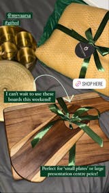 Teak Wood Chopping Boards Set