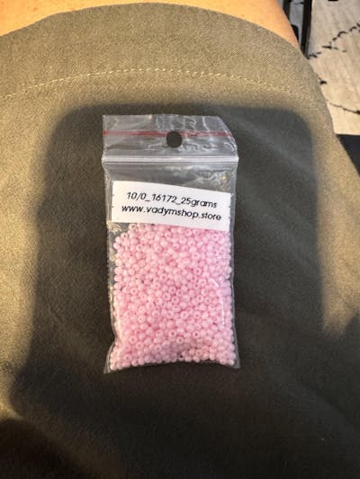 10/0 46102 Preciosa Czech Glass Seed Beads Rocailles 2.3mm. Opaque Sfinx white.