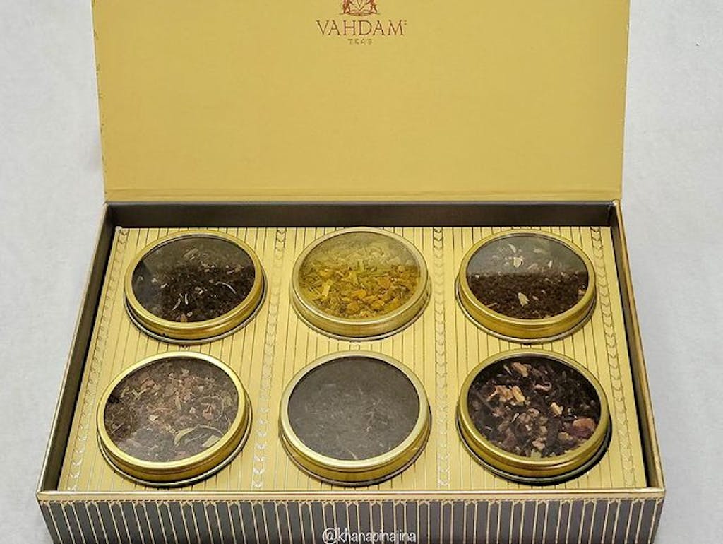 GLOW 6 Teas in Luxury Tea Gift Set Vahdam Teas VAHDAM® USA