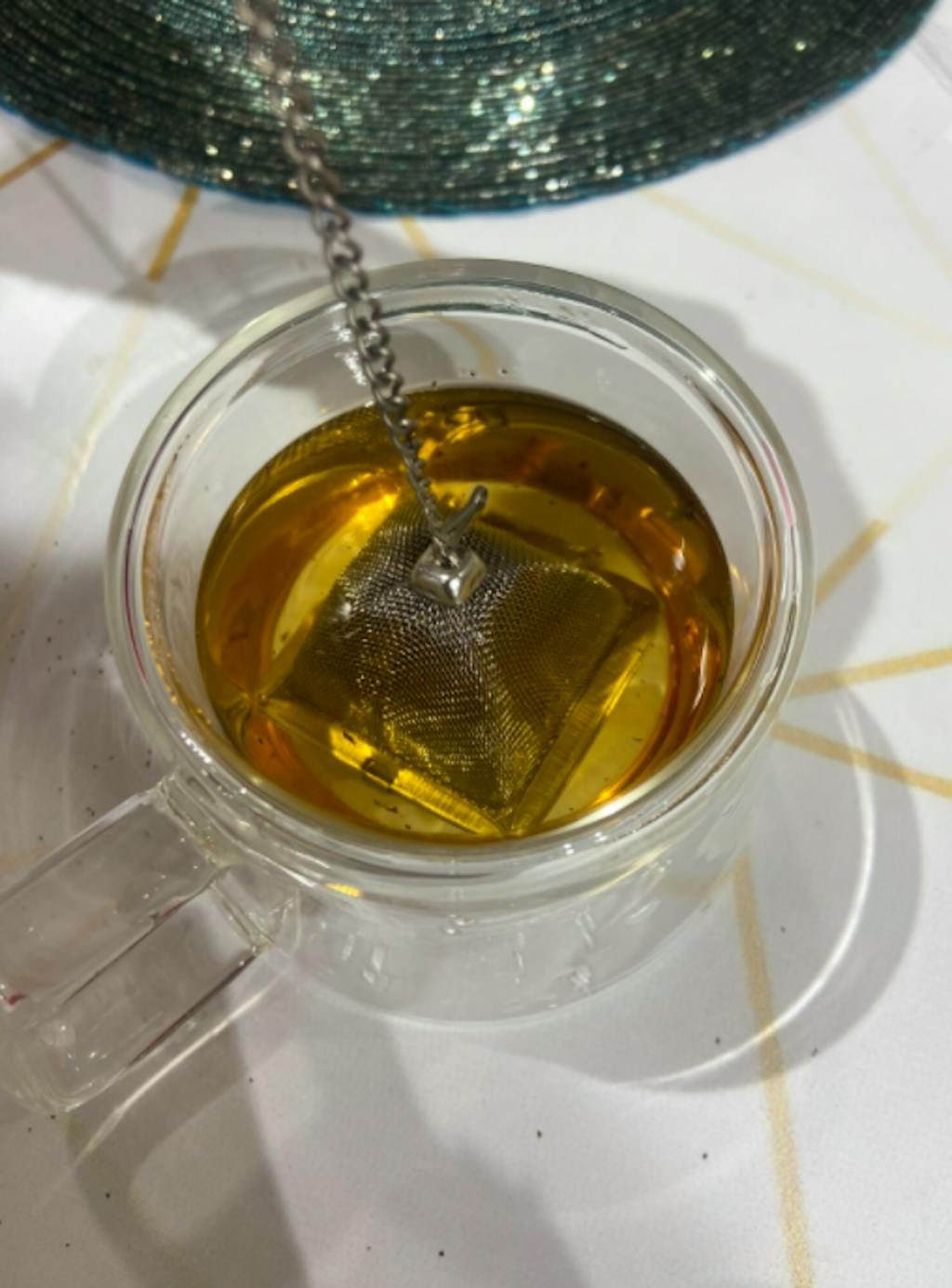 Pyramid Tea Infuser Fine Mesh for Loose Leaf Tea VAHDAM® USA