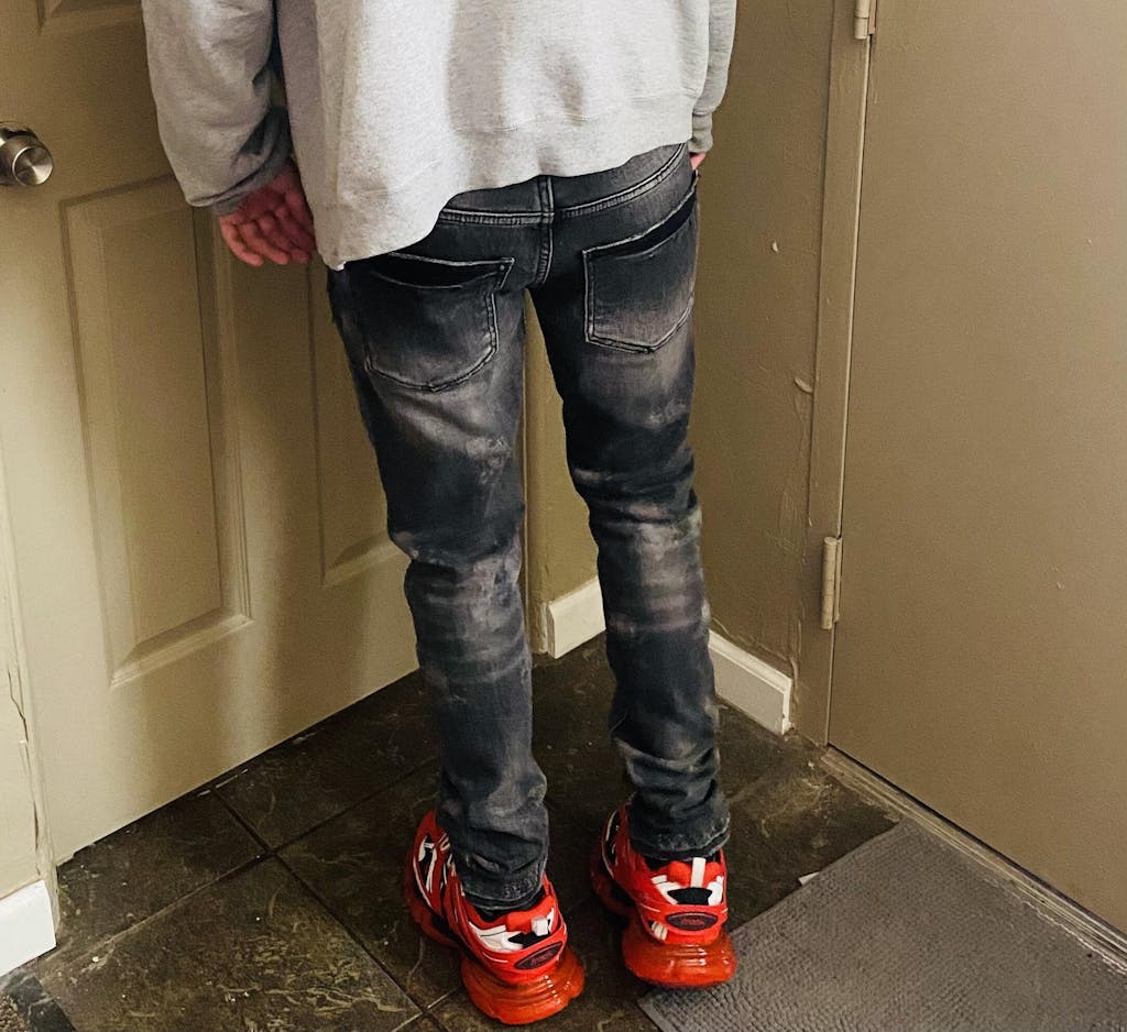 VALABASAS JEANS “LA JOLLA” GREY VINTAGE Valabasas Denim