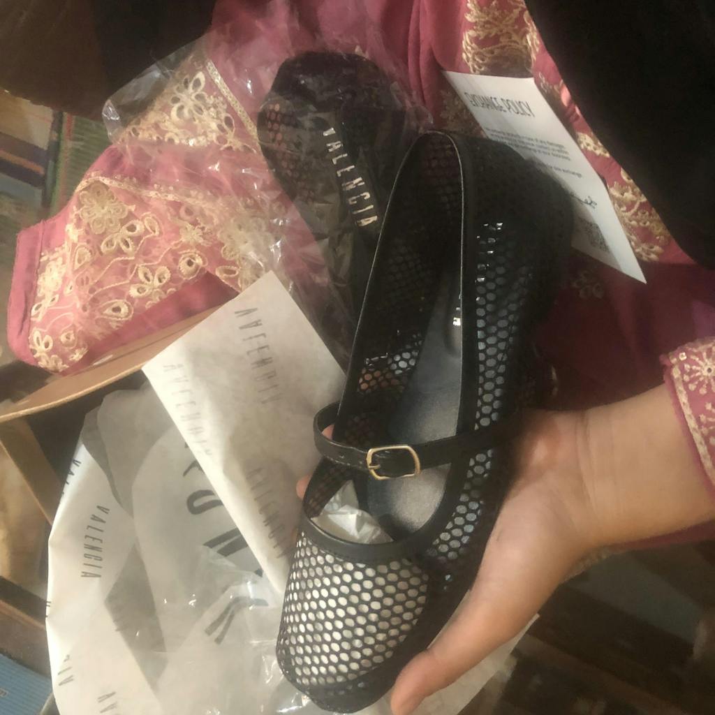 Amanda Ballet Net Pumps