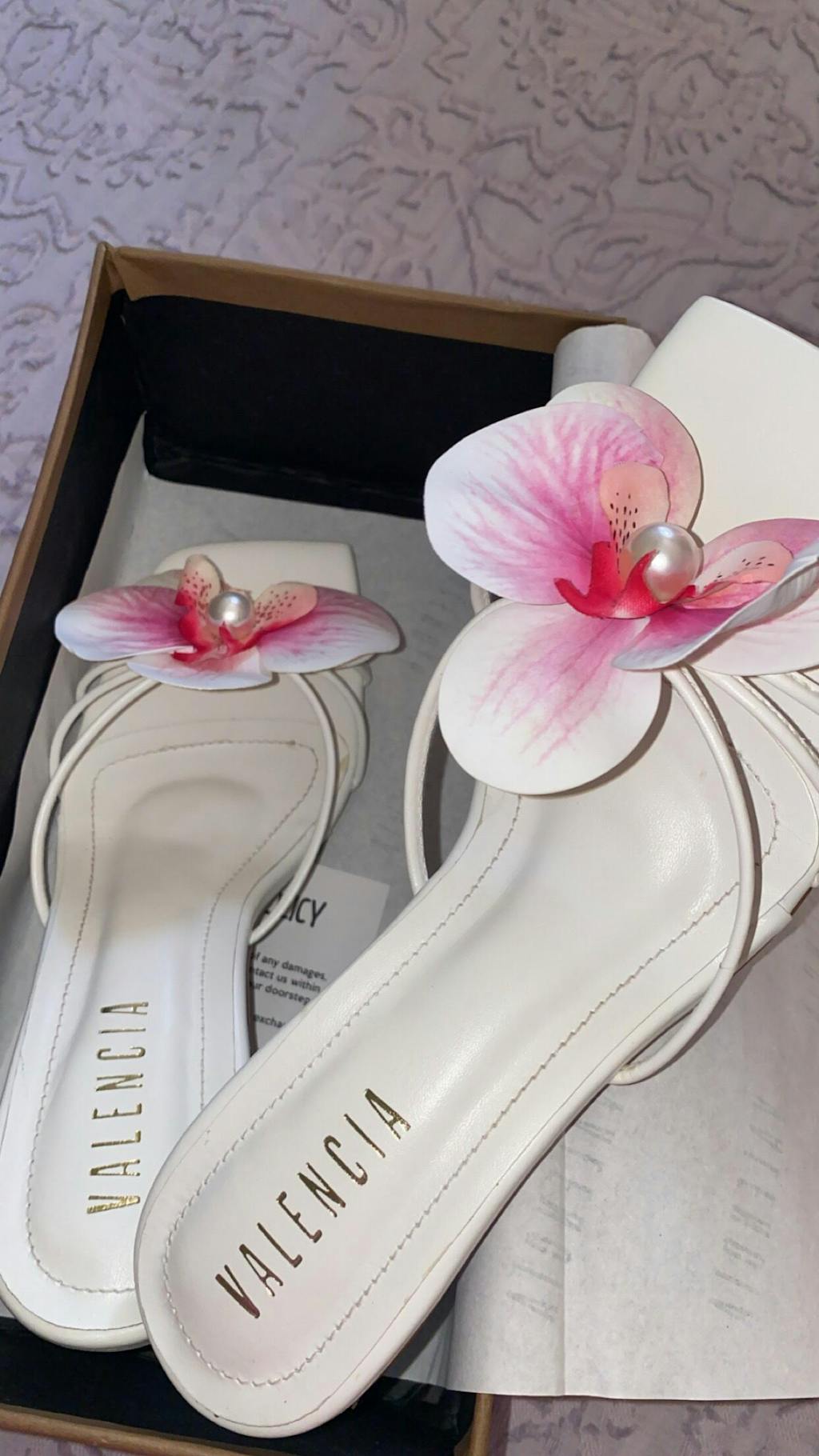 Rose Marie Flower Heel