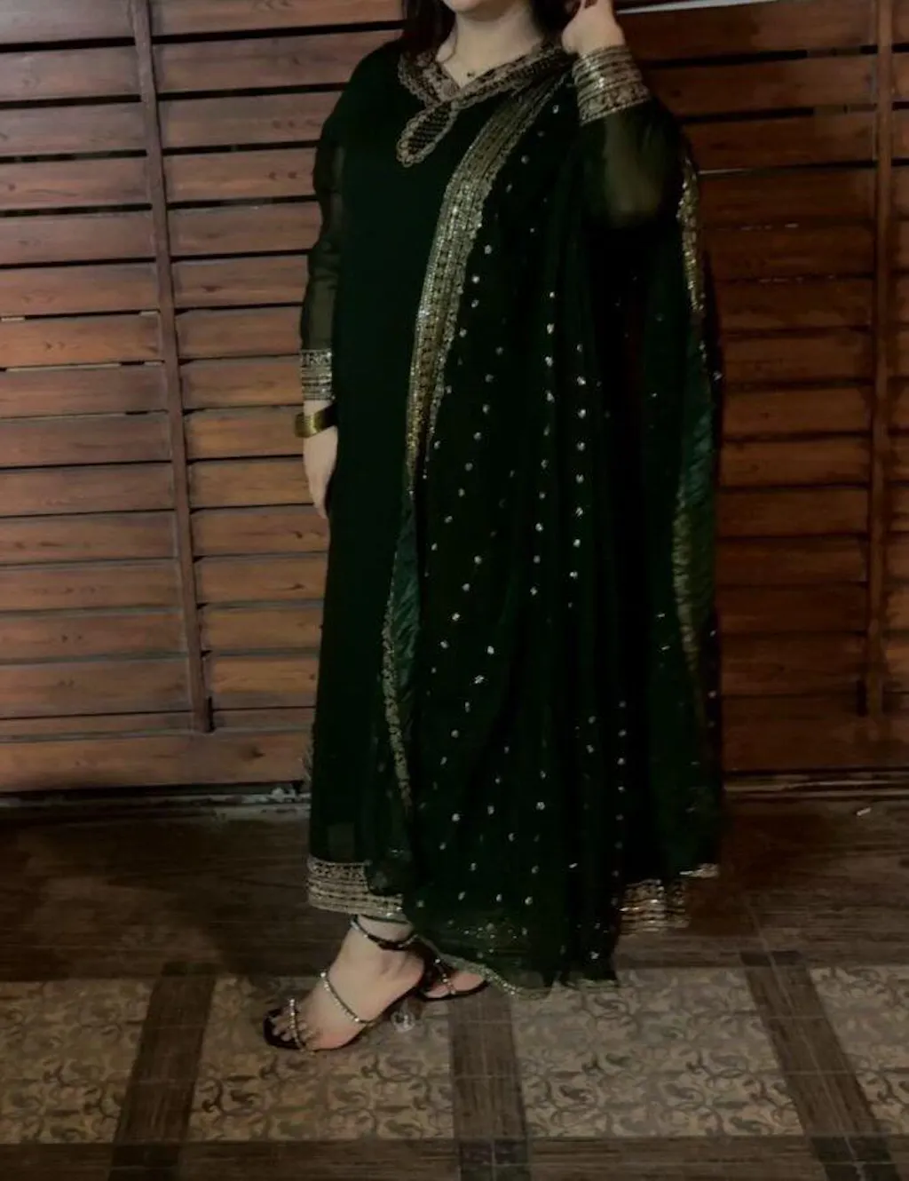 Hazel Triple Stone Heel